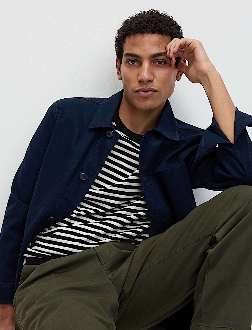 Regular Fit Crew Neck Striped T-Shirt