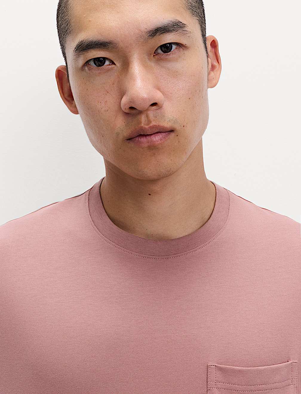 Pure Cotton Midweight Pocket T-shirt