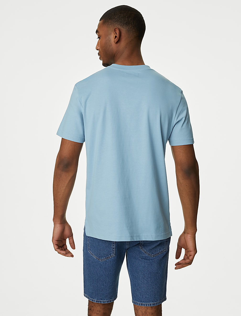 Pure Cotton Midweight Pocket T-shirt