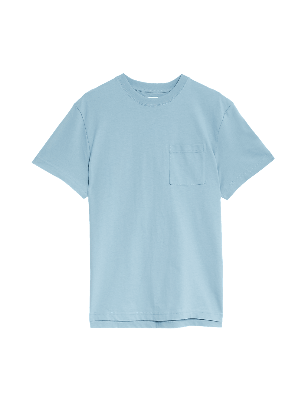 Pure Cotton Midweight Pocket T-shirt