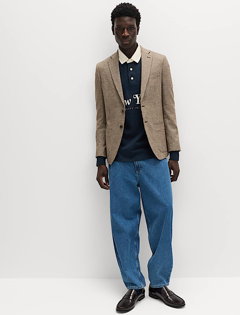 Pure Cotton Embroidered Rugby Shirt