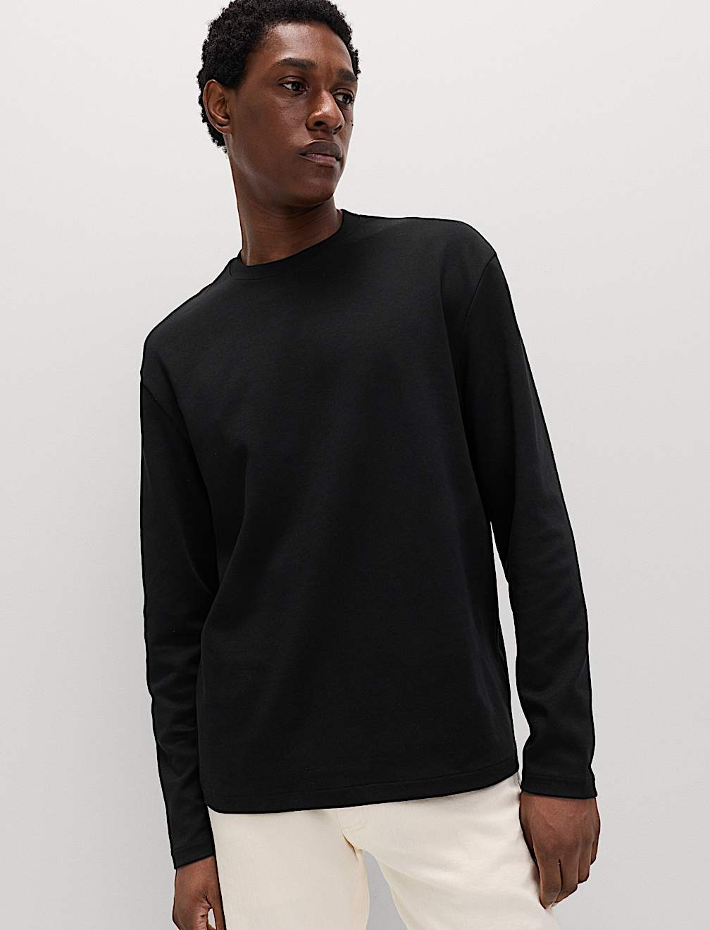 Ultimate Cotton Blend Long Sleeve T-Shirt