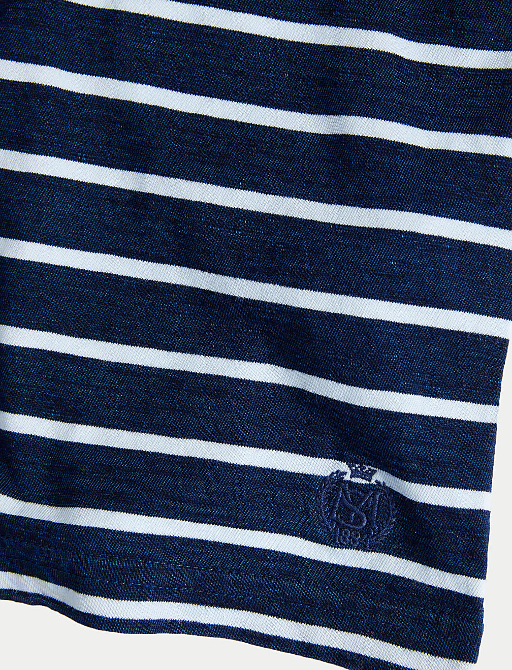 Pure Cotton Striped T-Shirt