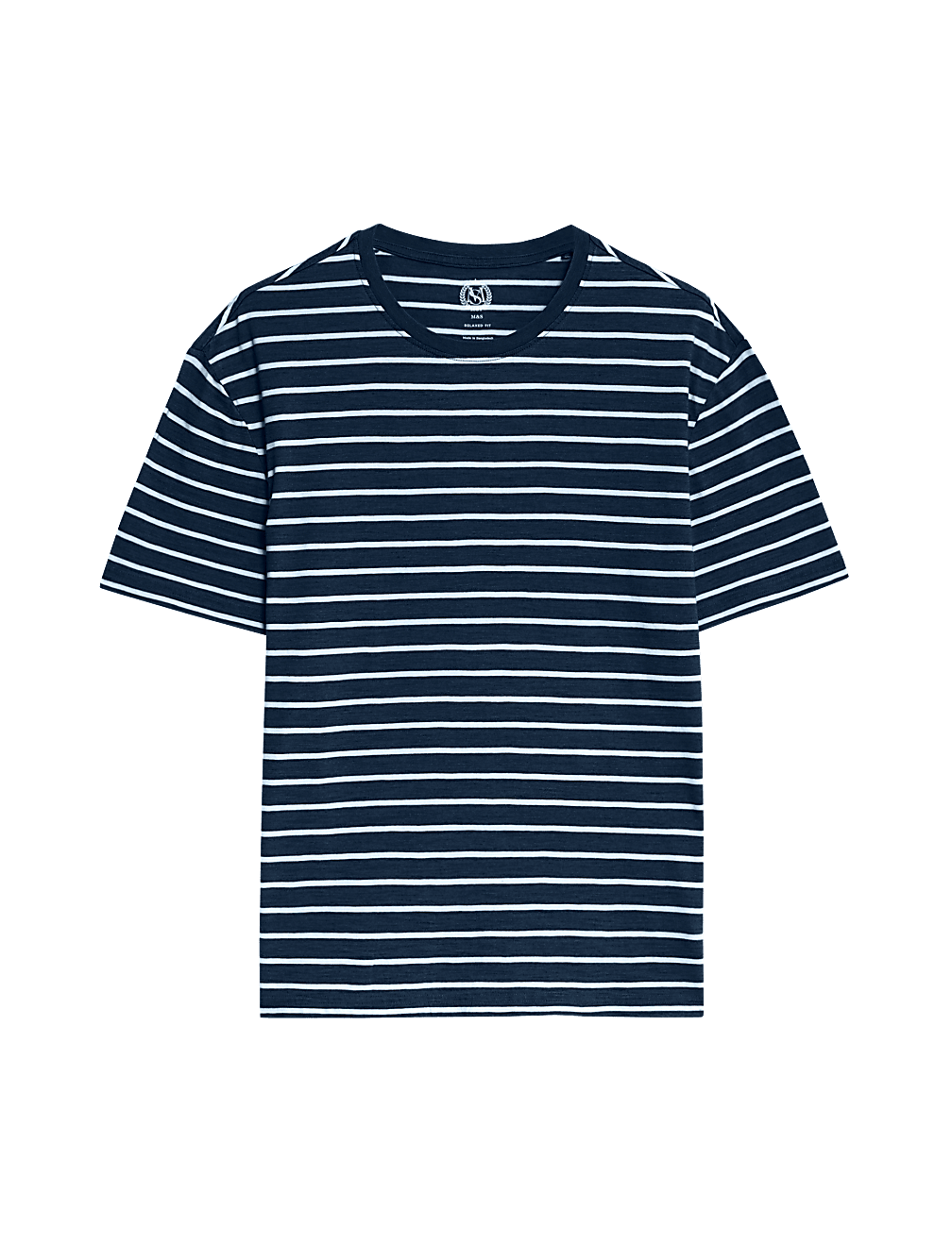 Pure Cotton Striped T-Shirt