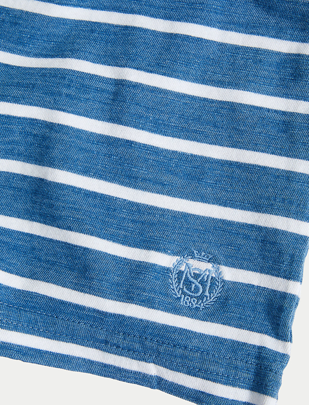 Pure Cotton Striped T-Shirt