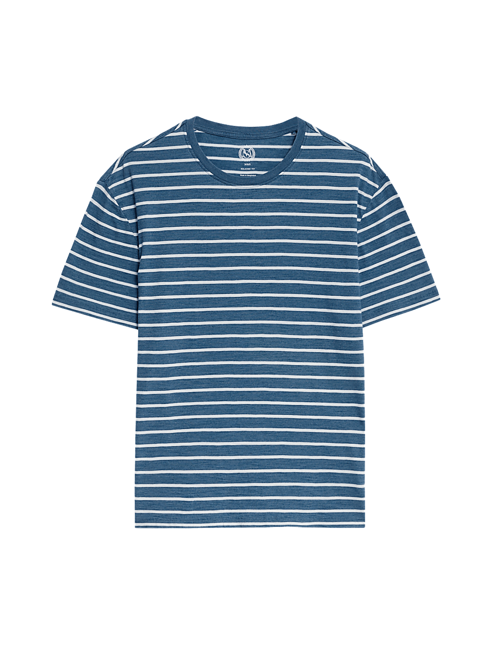 Pure Cotton Striped T-Shirt