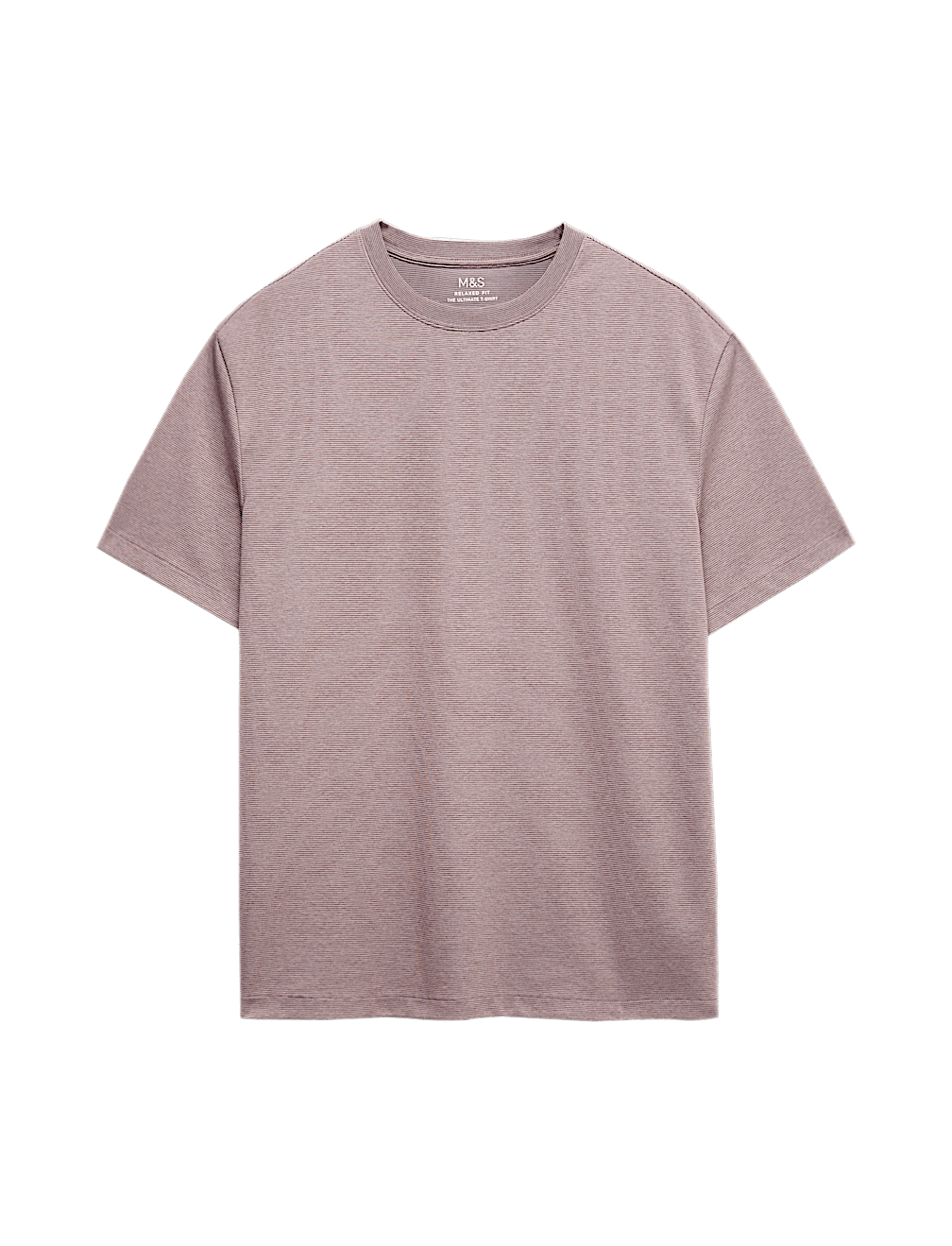 Cotton Rich Ultimate Performance Striped T-Shirt