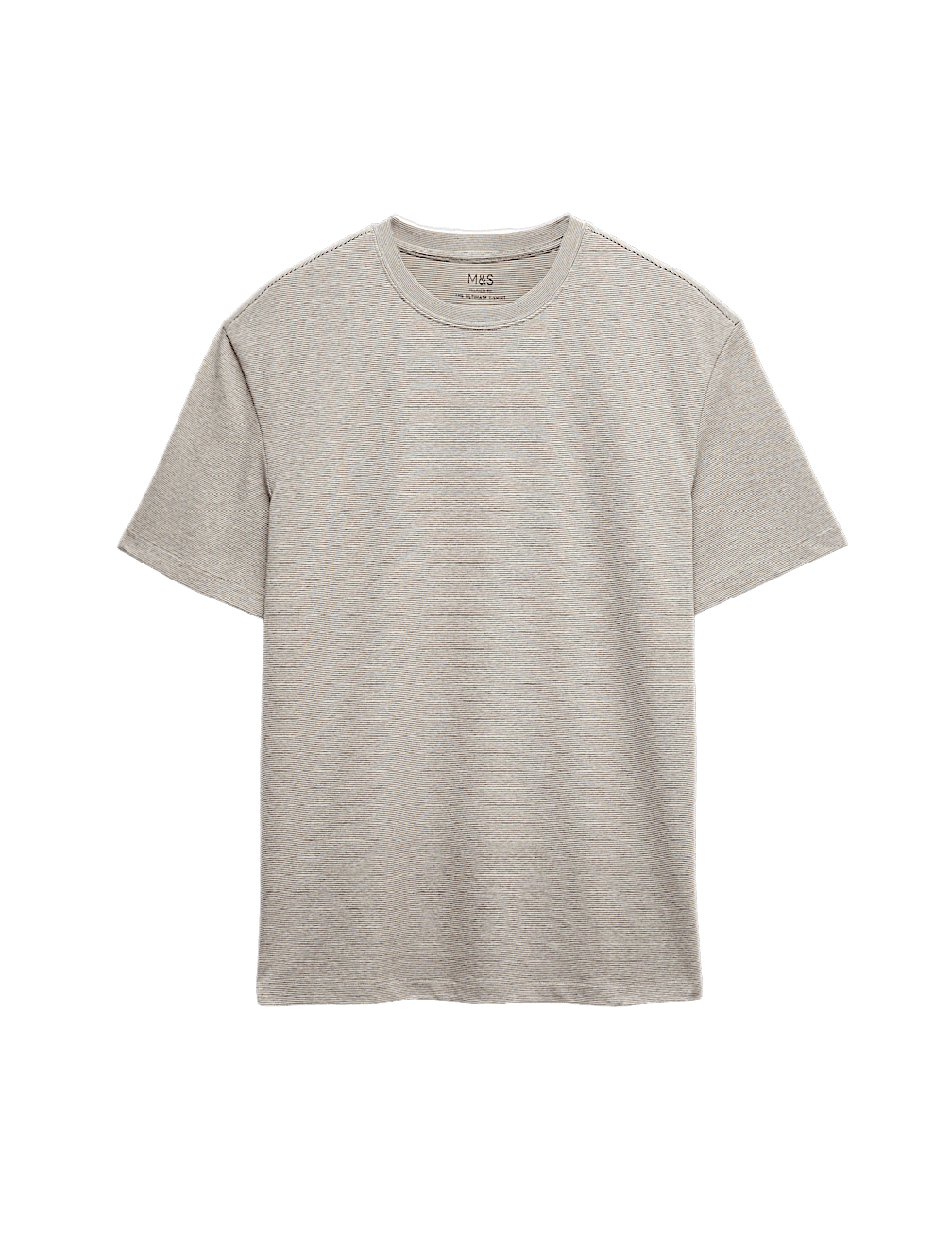 Cotton Rich Ultimate Performance Striped T-Shirt