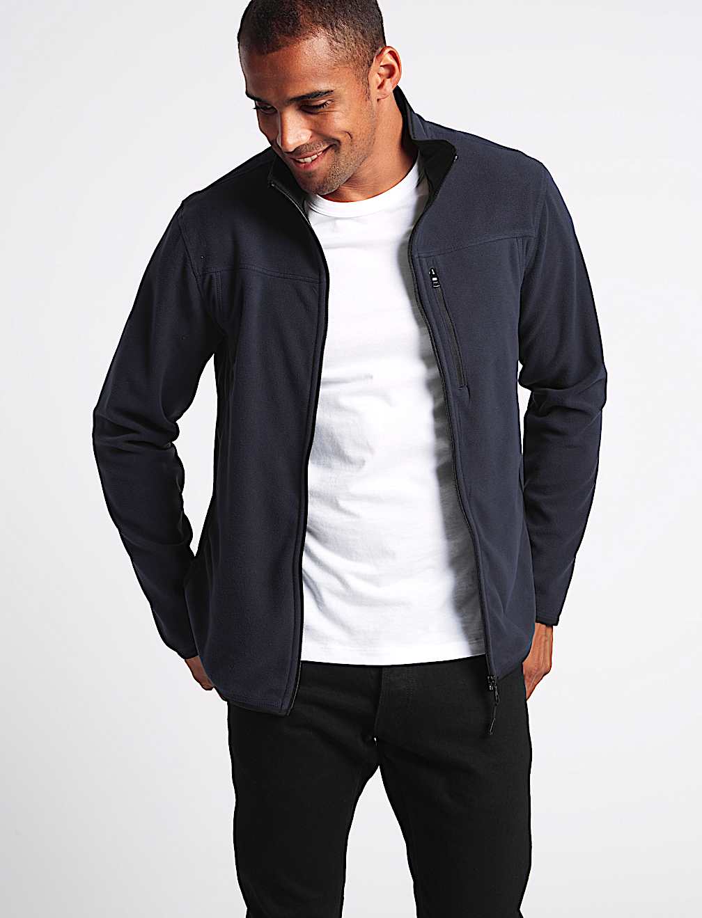 Funnel Neck Fleece Jacket with Stormwear&trade;