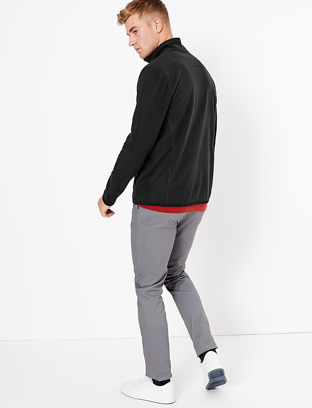 Fleece Zip Up Jacket