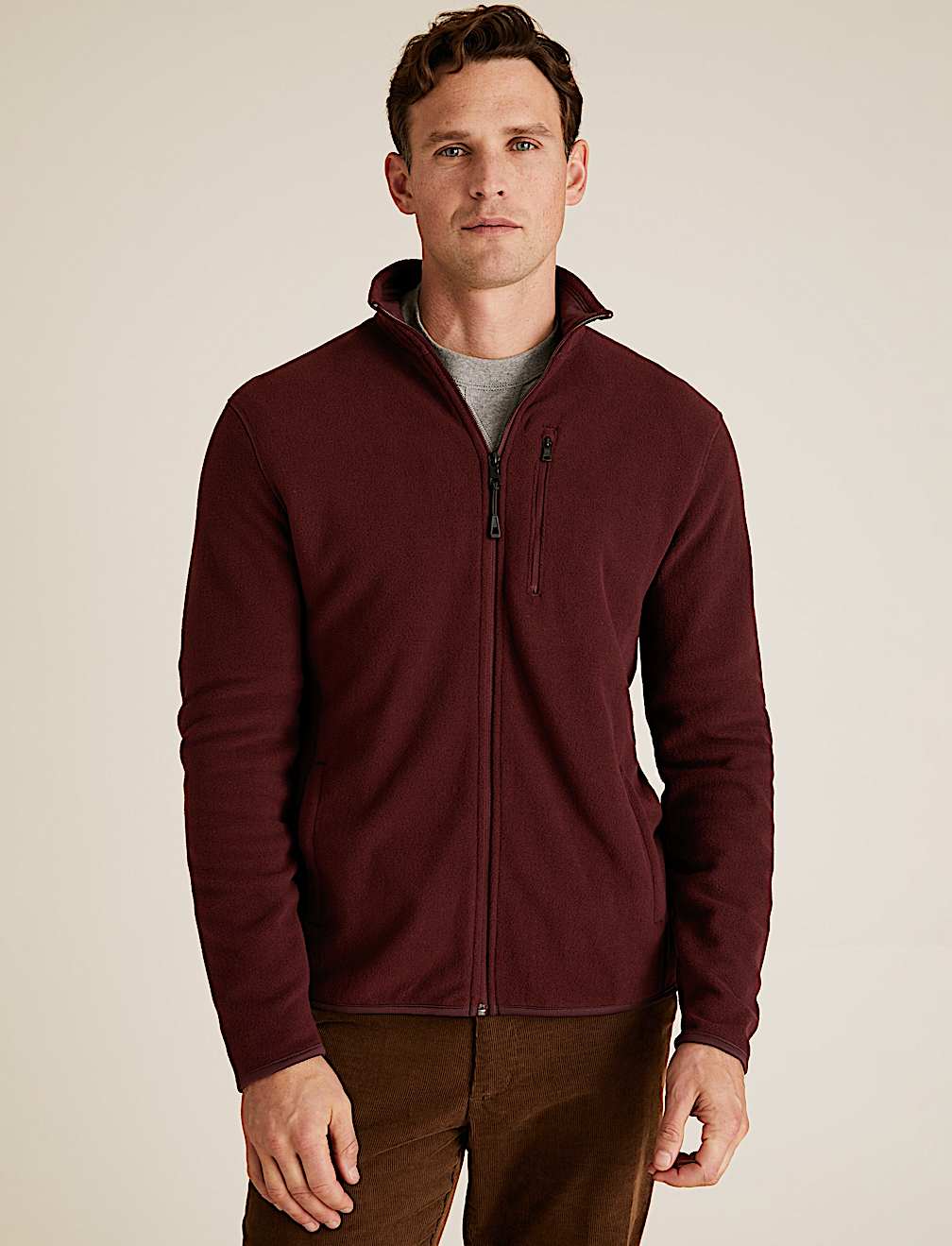 Zip Up Micro Fleece