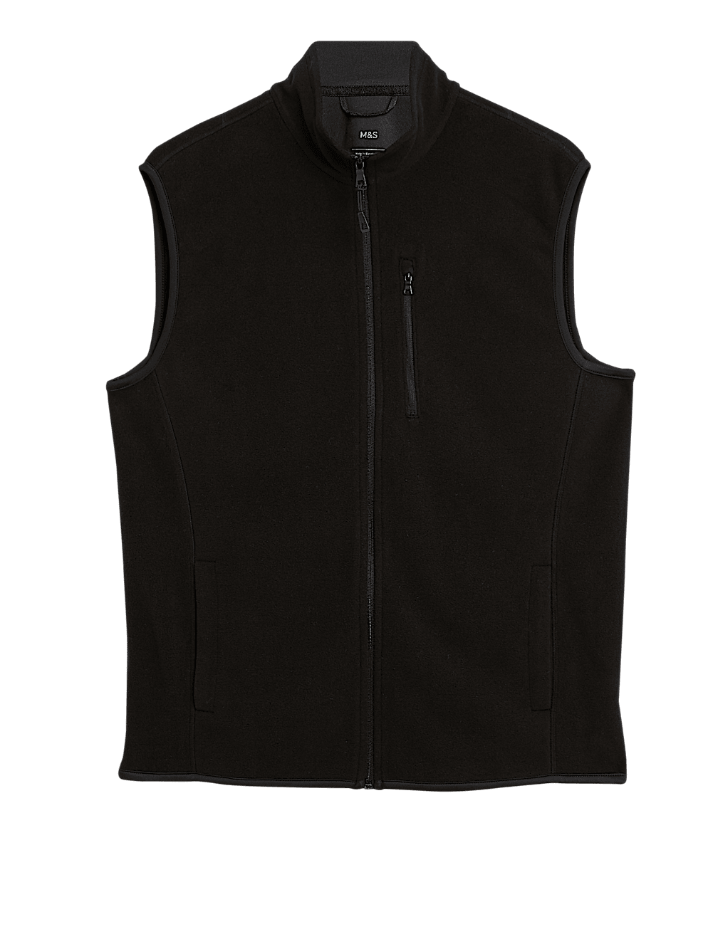 Zip Up Fleece Gilet