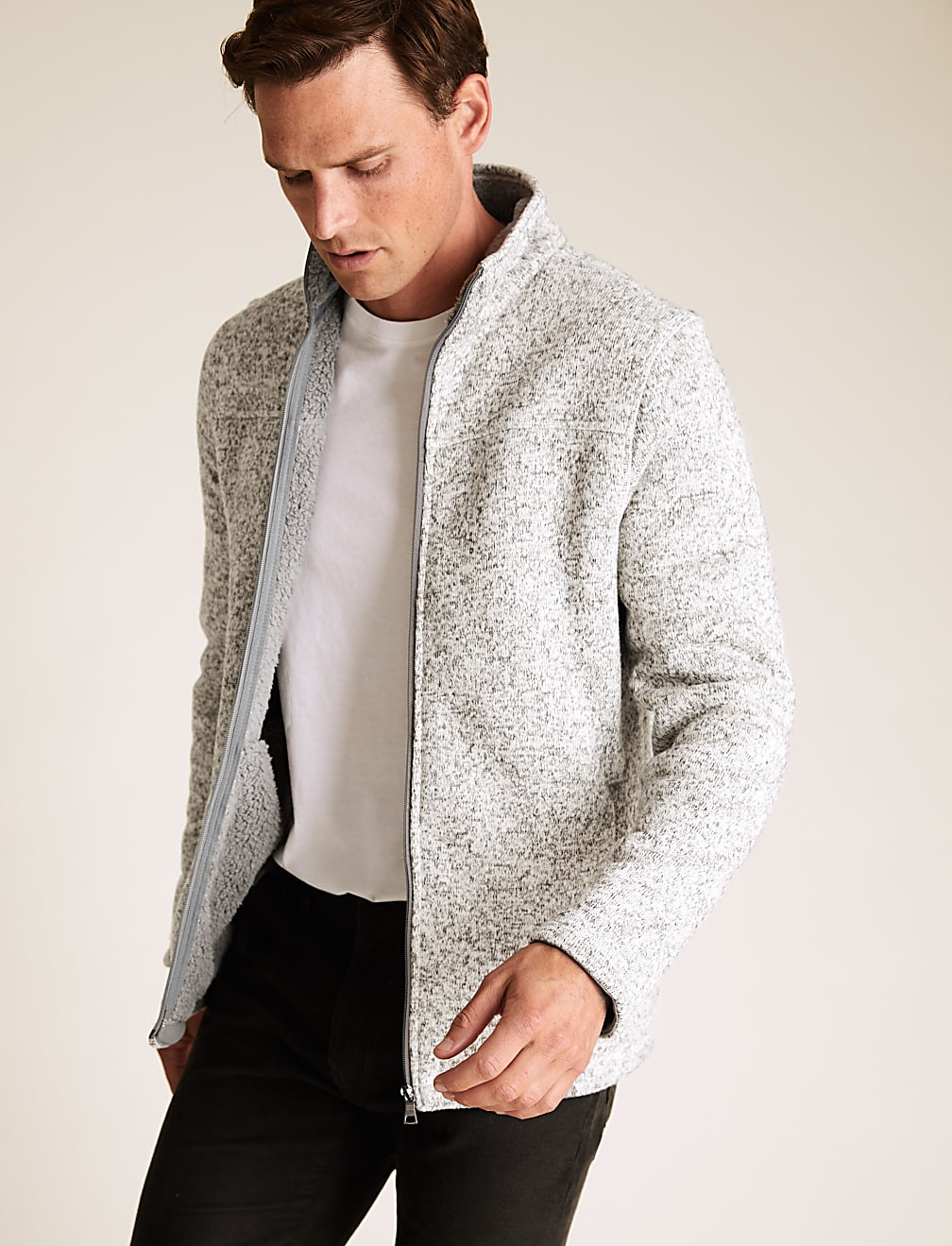 Zip Up Fleece Jacket