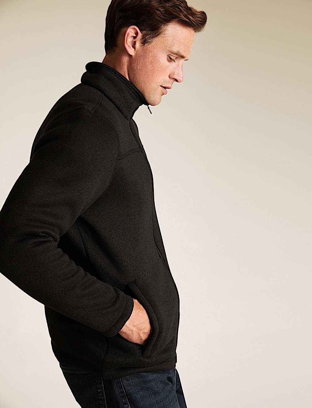 Zip Up Fleece Jacket