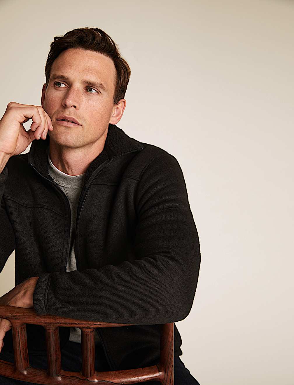 Zip Up Fleece Jacket