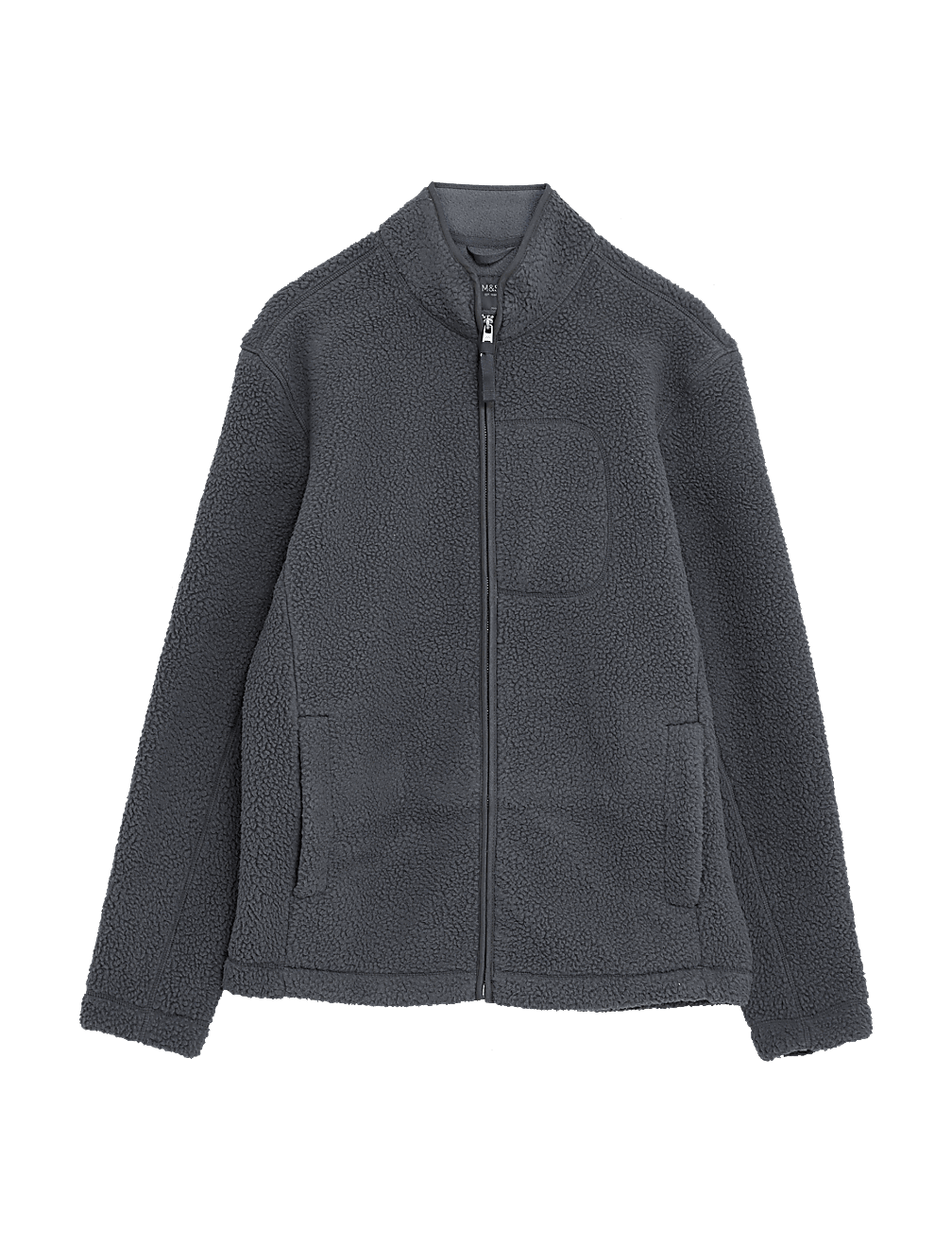 Zip Up Sherpa Fleece Jacket
