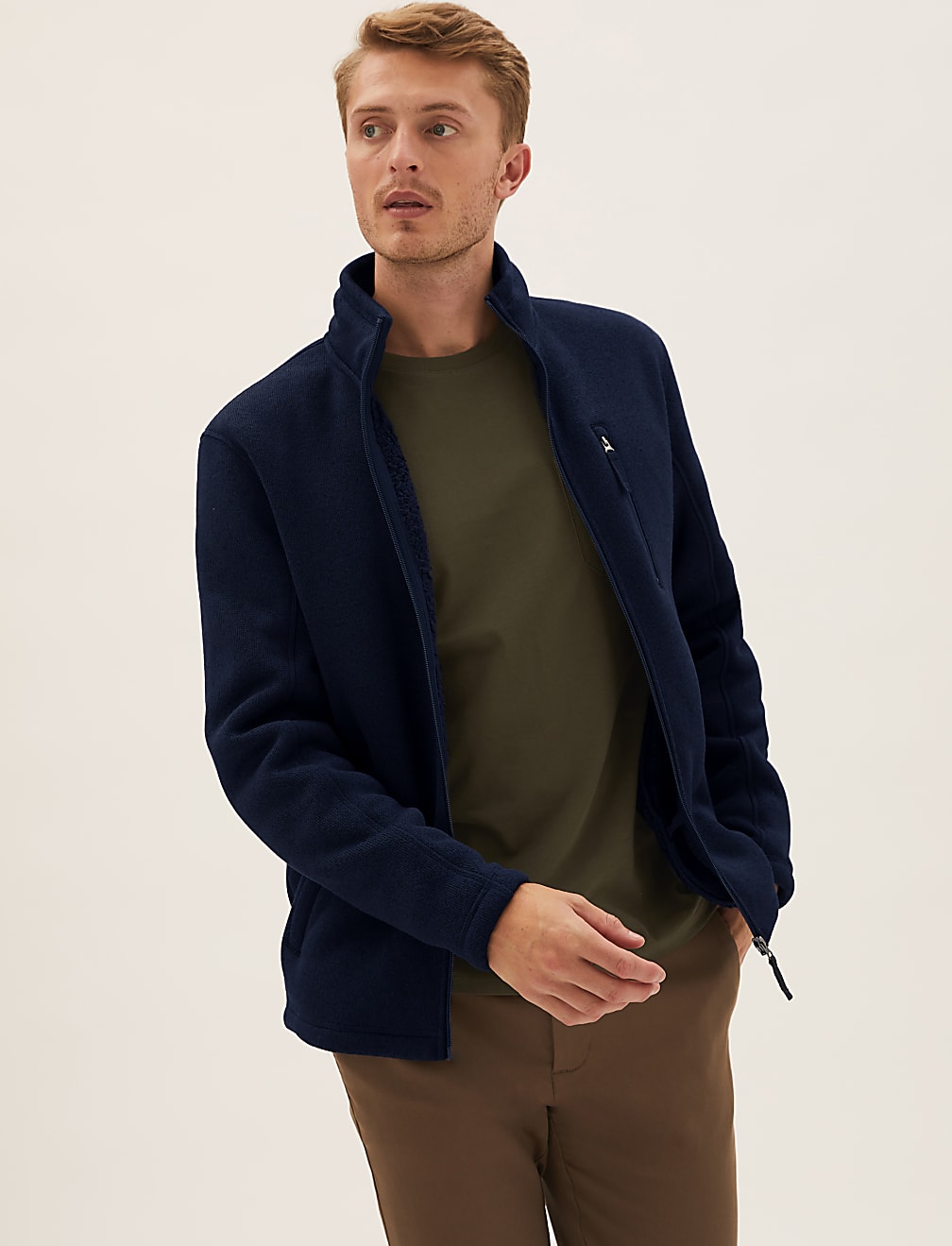 Buy Fleece Jacket at Marks Spencer