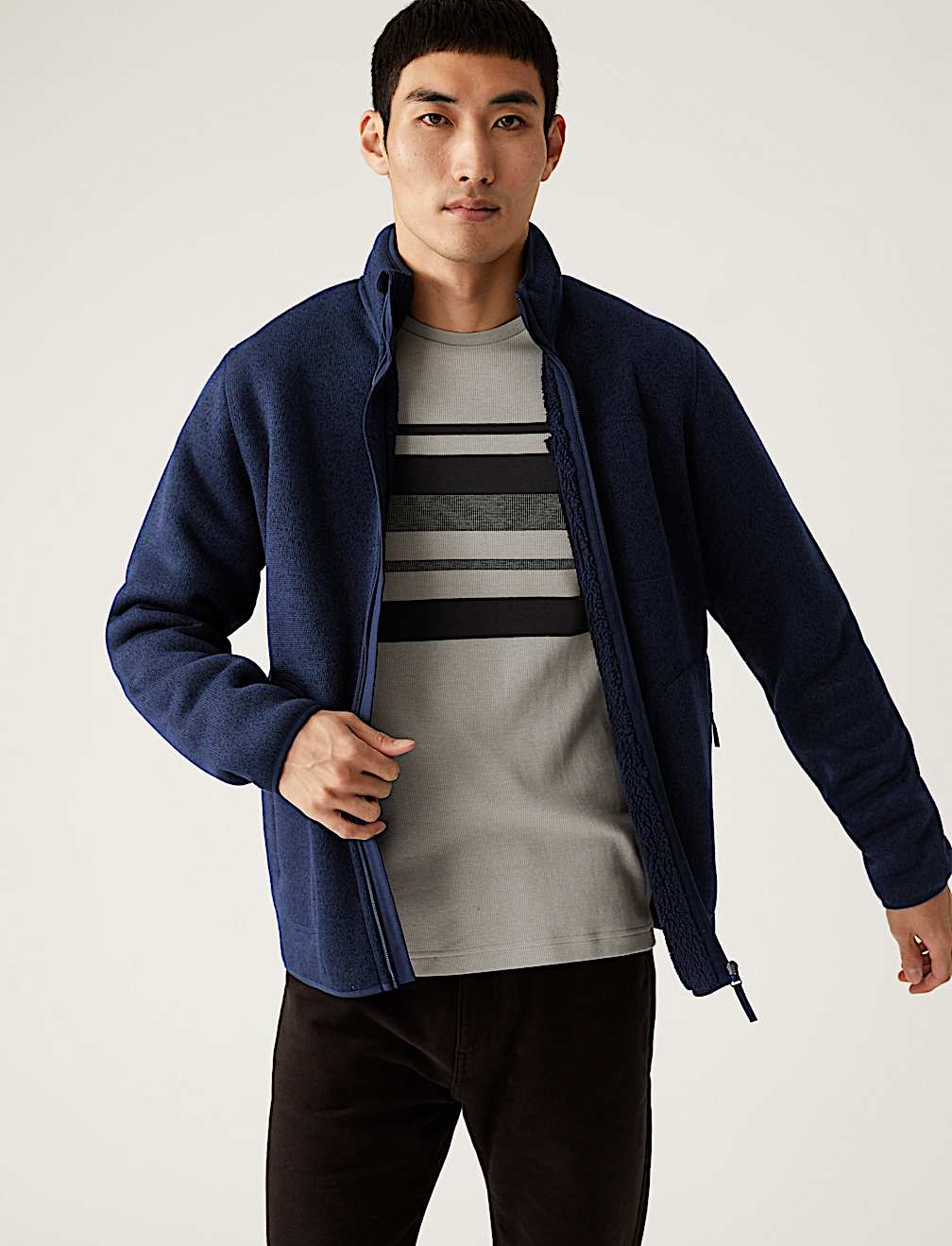 Zip Up Fleece Jacket