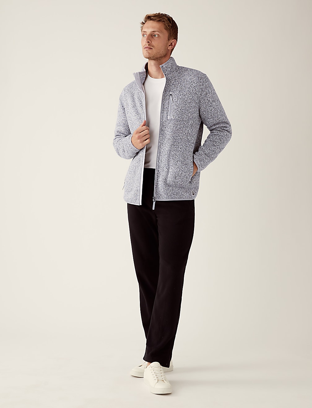 Zip Up Fleece Jacket