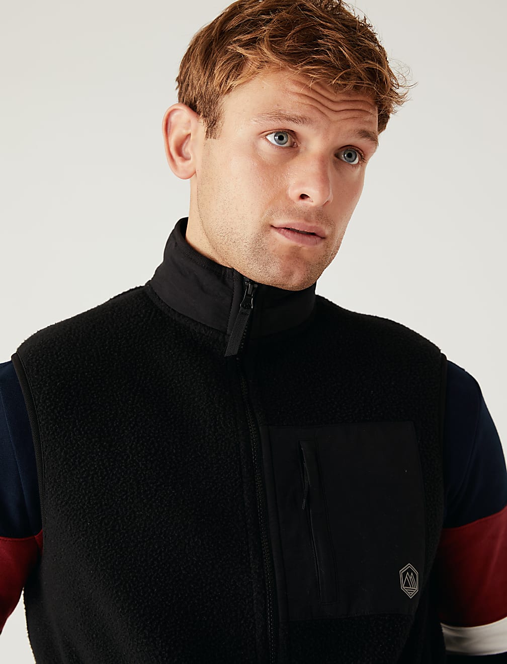 Zip Up Polar Fleece Gilet