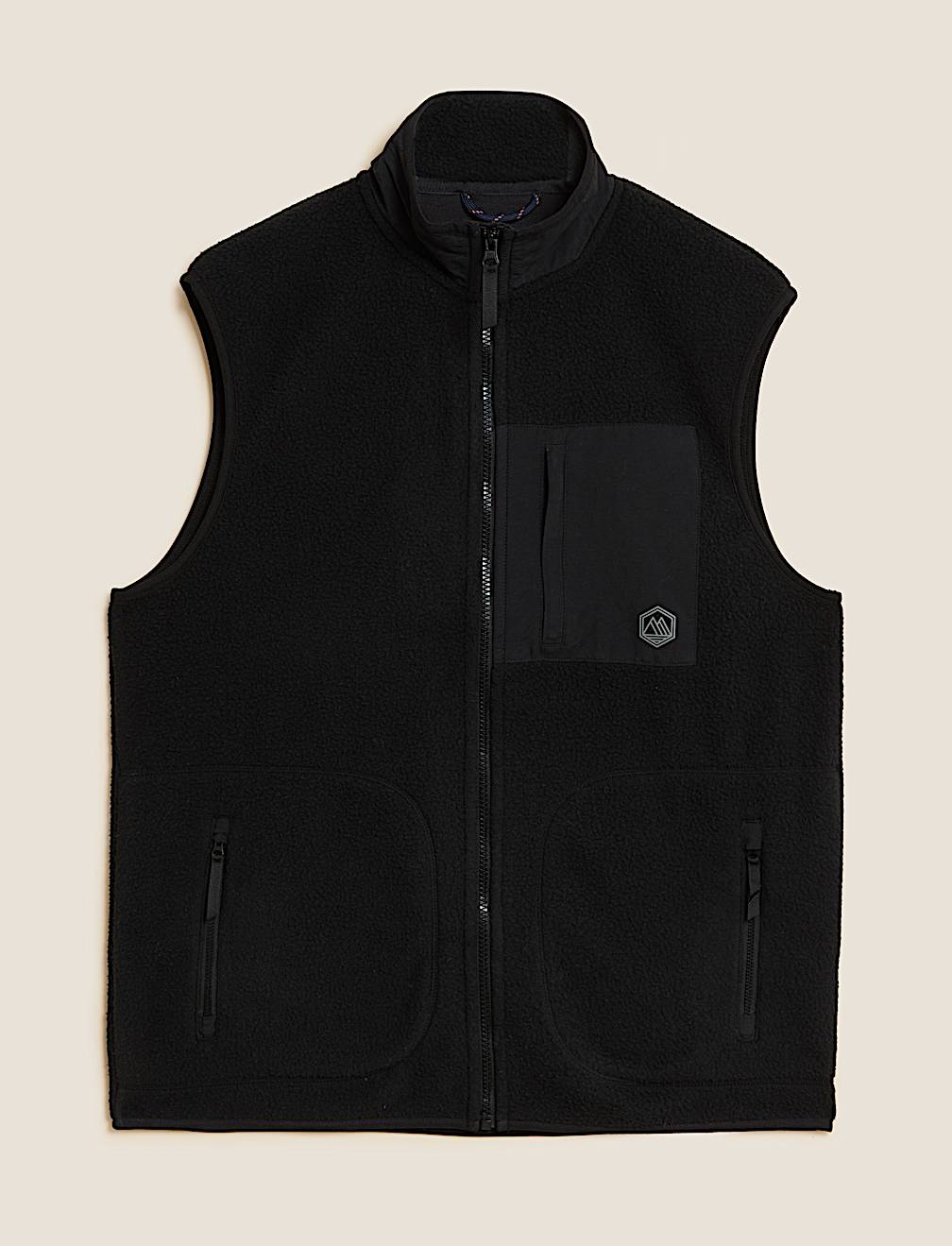 Zip Up Polar Fleece Gilet