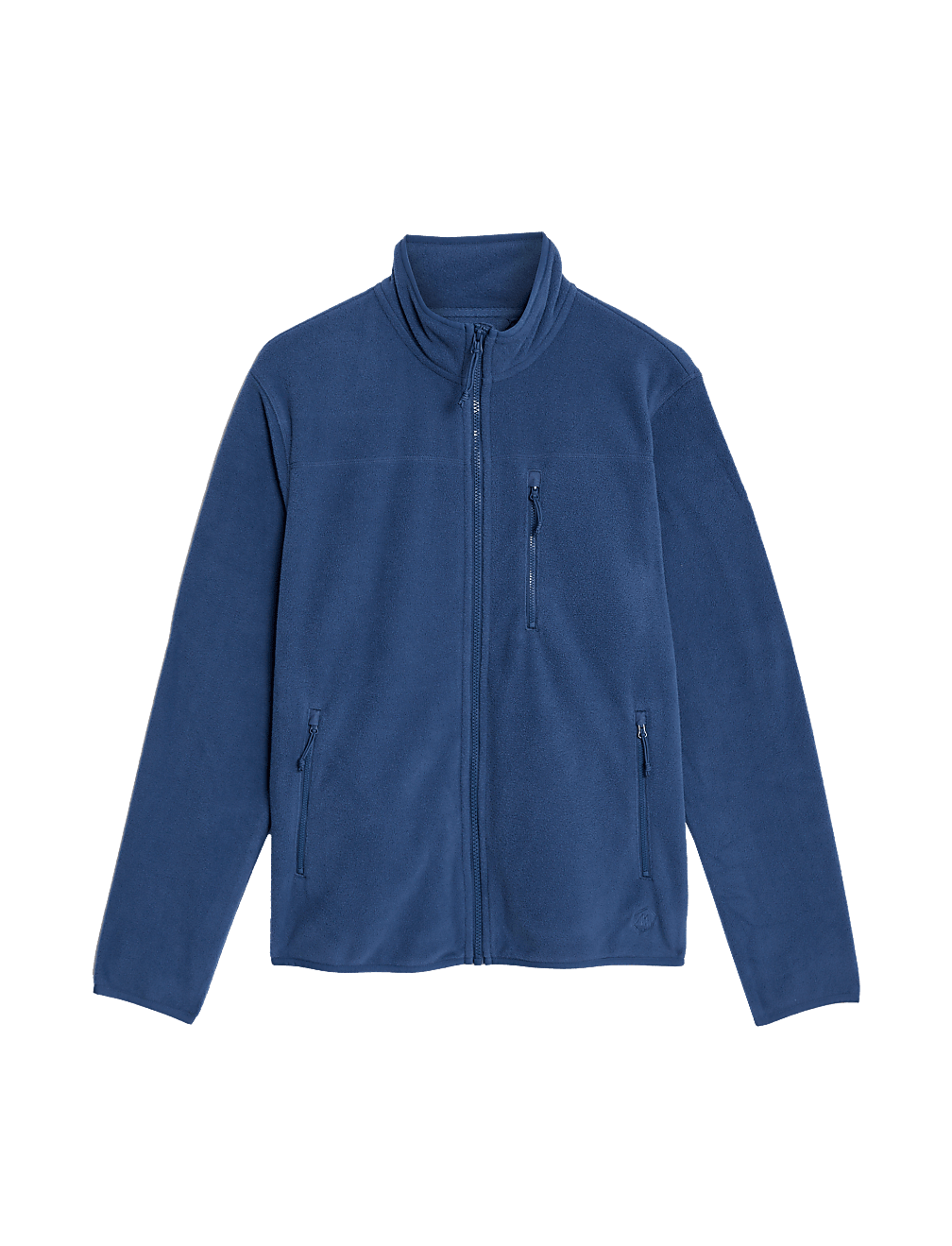 Fleece Zip Up Funnel Neck Jacket