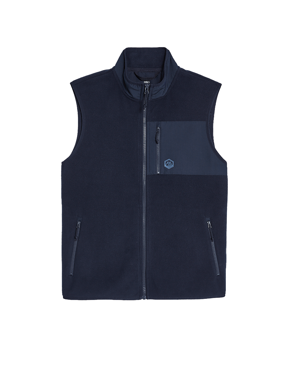 Fleece Zip Up Gilet