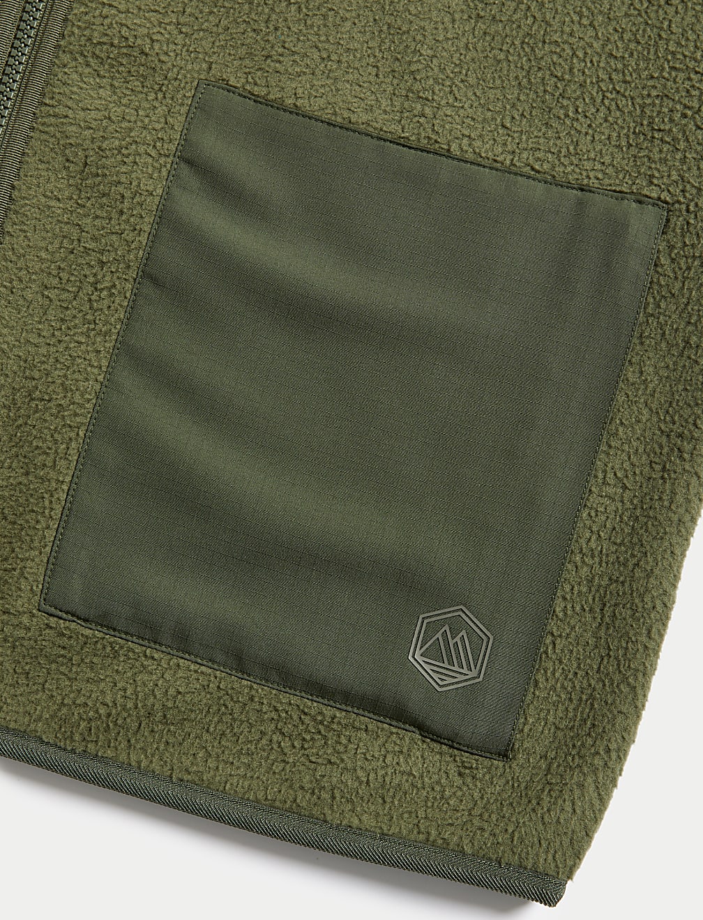 Polar Fleece Zip Up Gilet