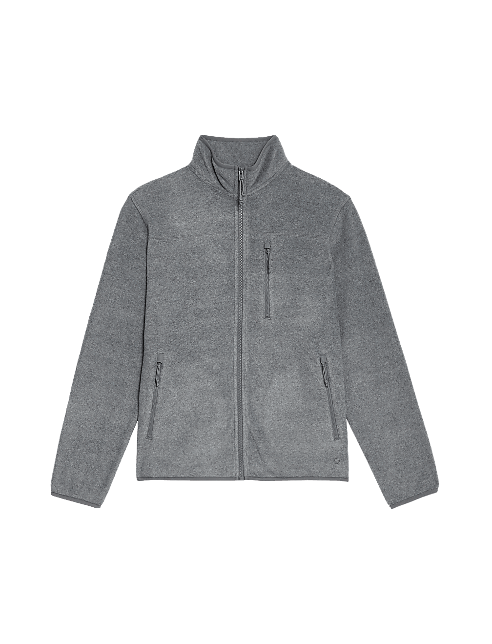 Zip Up Funnel Neck Micro Fleece