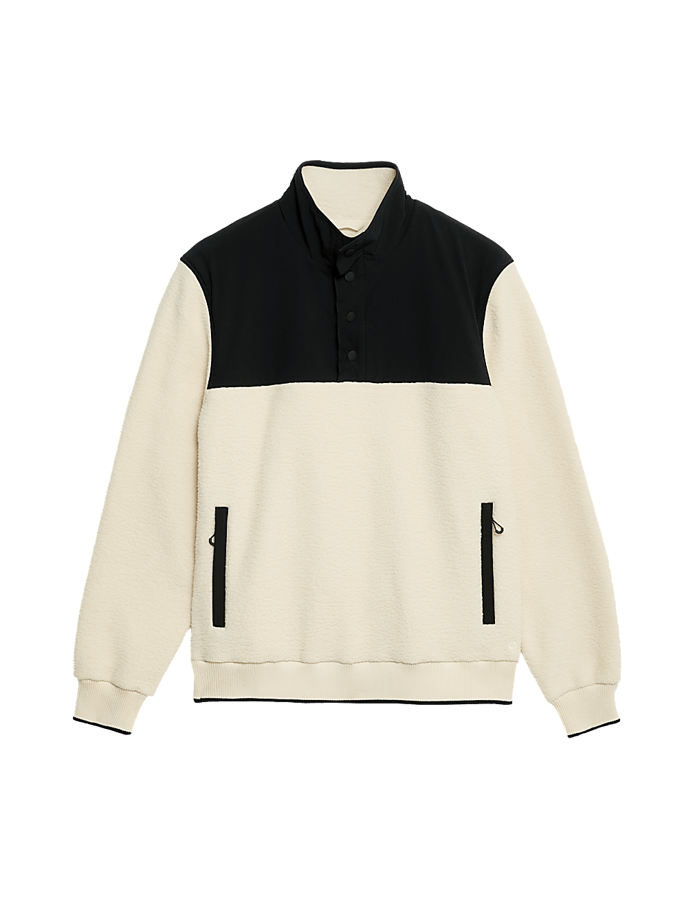 Polar Fleece Colour Block Top