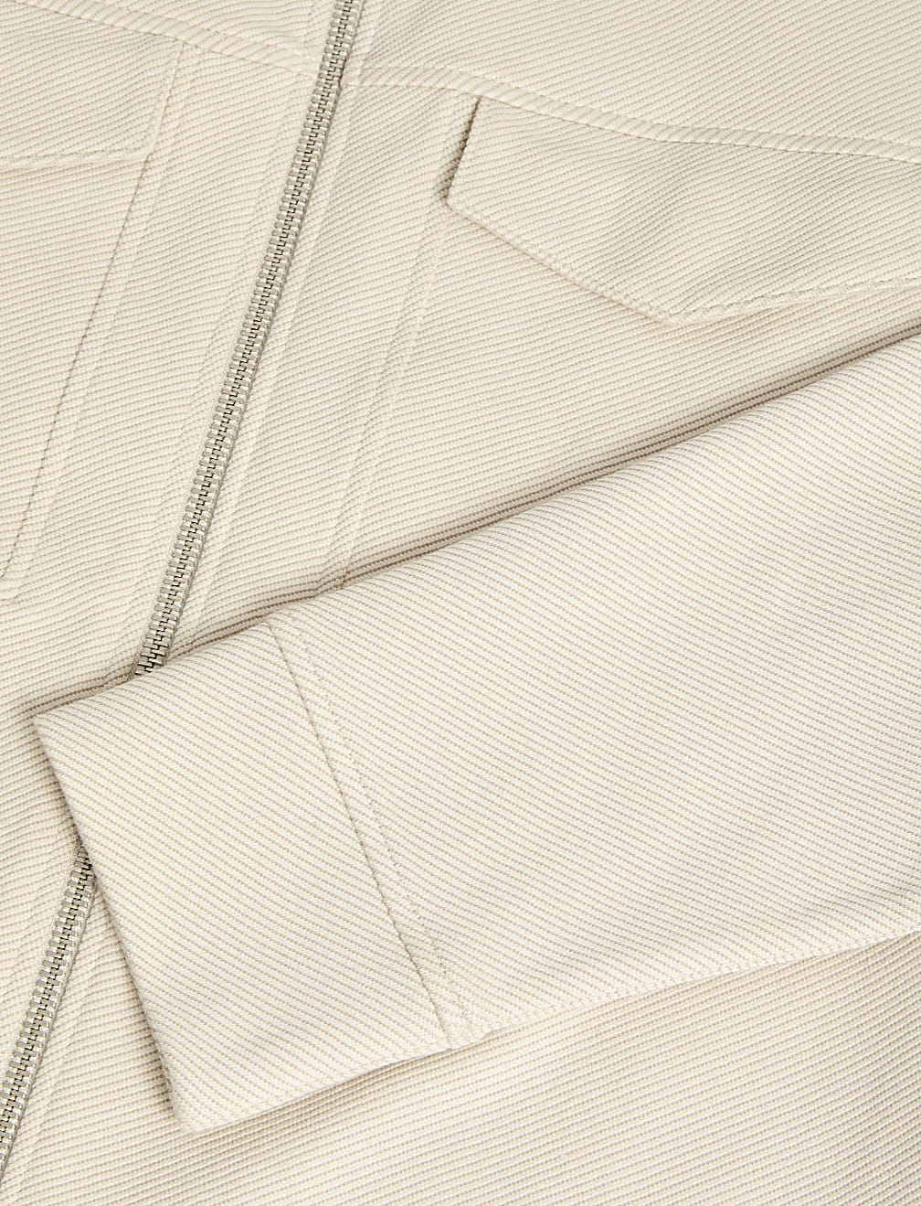 Cotton Rich Twill Textured Overshirt