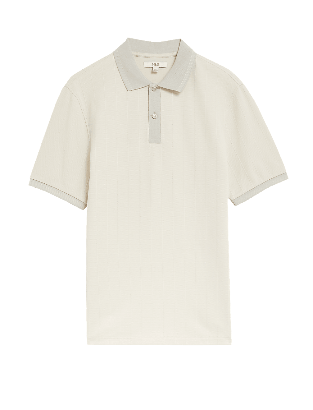 Cotton Rich Textured Polo Shirt
