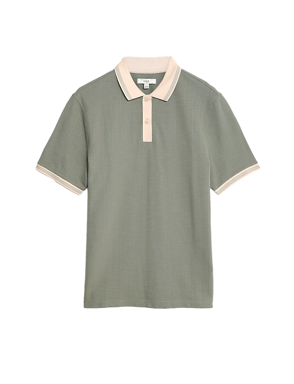 Cotton Rich Textured Polo Shirt