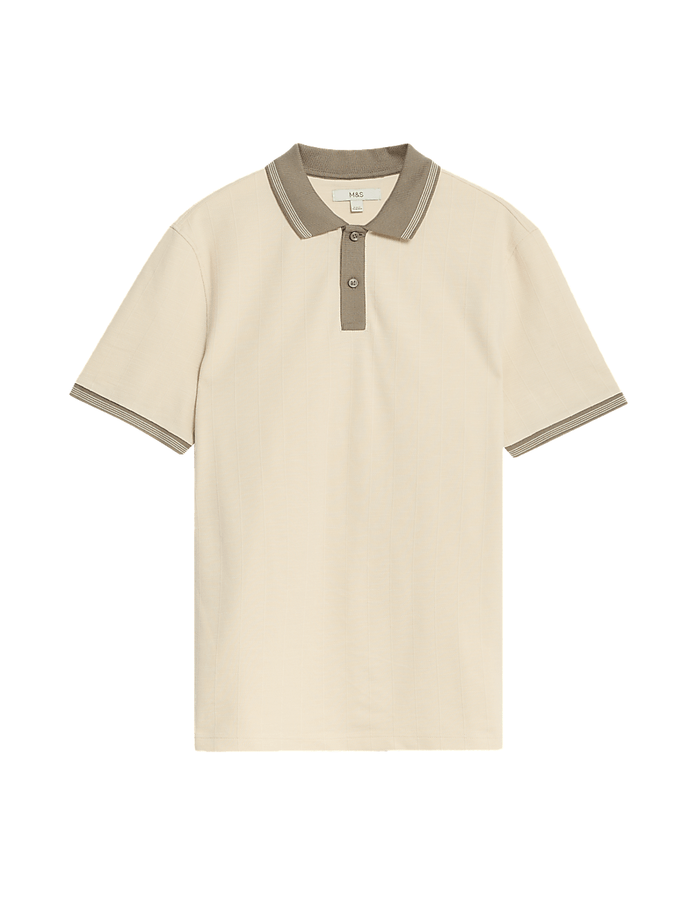 Cotton Rich Textured Polo Shirt