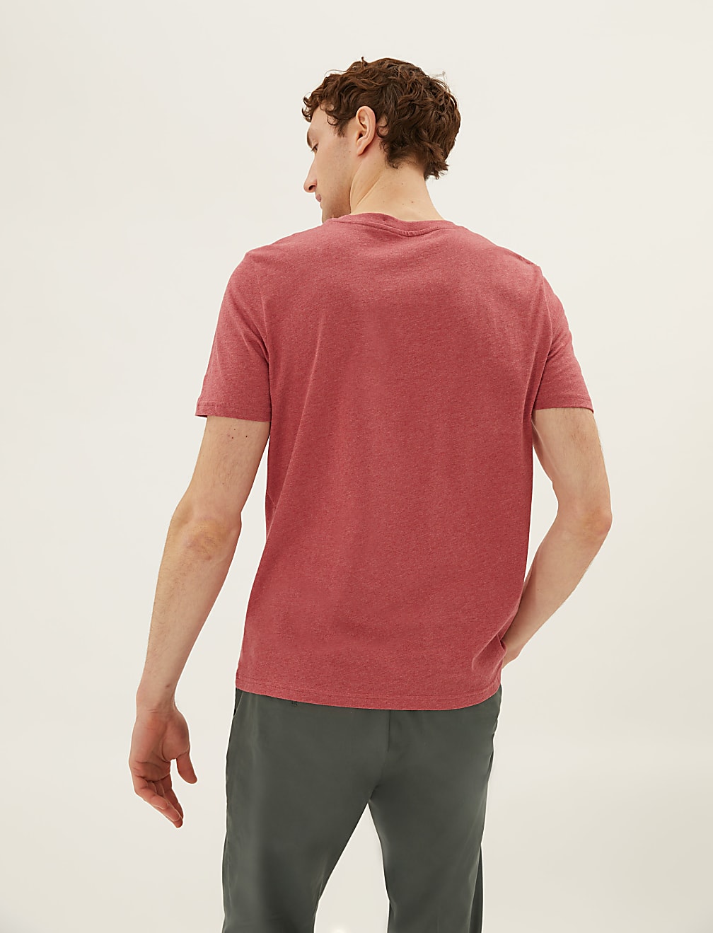 Pure Cotton Embroidered T-Shirt