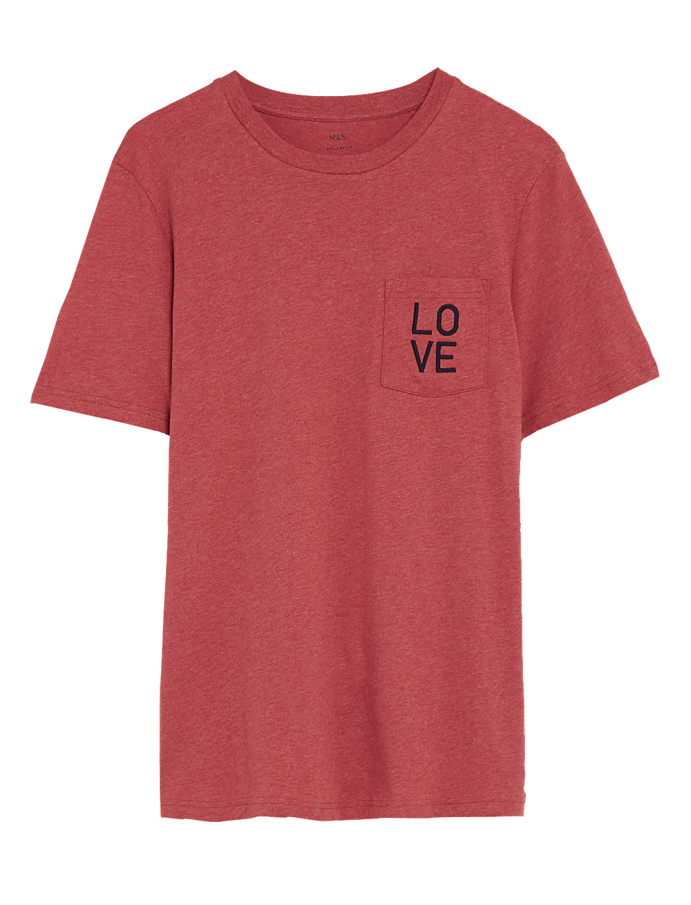 Pure Cotton Embroidered T-Shirt