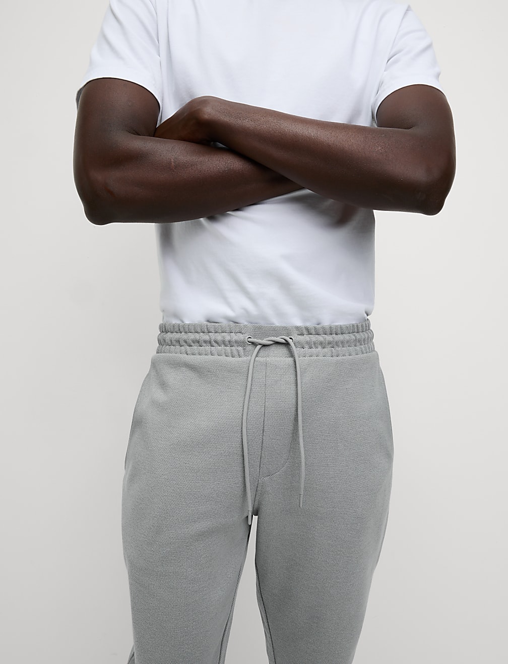 Smart Tapered Joggers with Stretch