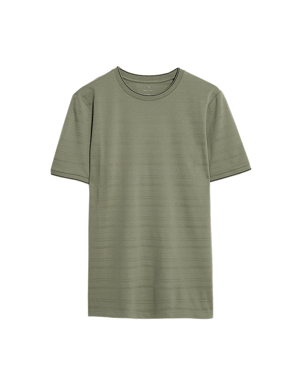 Pure Cotton Textured T-Shirt