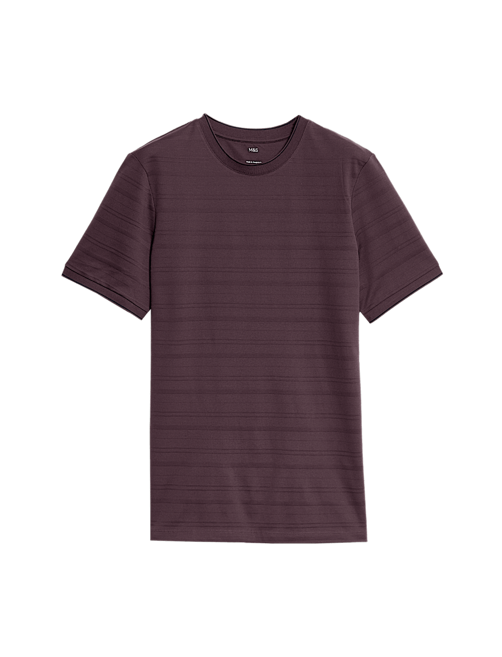 Pure Cotton Textured T-Shirt