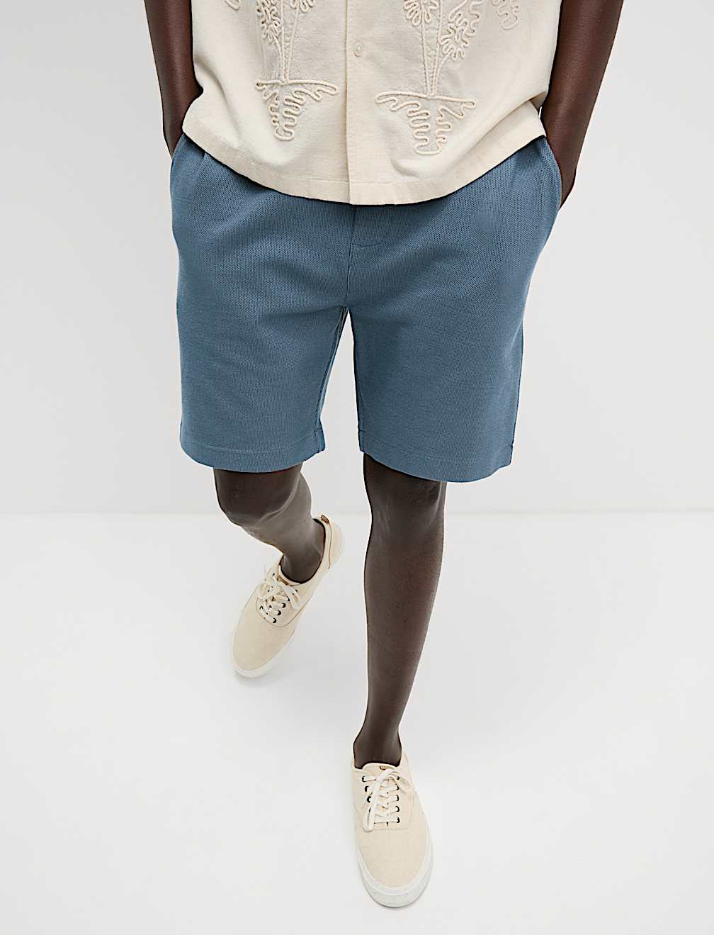 Elasticated Waist Cotton Rich Shorts