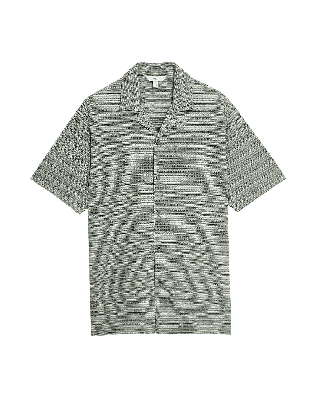 Cotton Rich Button Through Polo Shirt