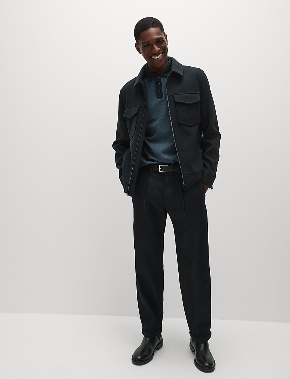 Pure Cotton Polo Shirt