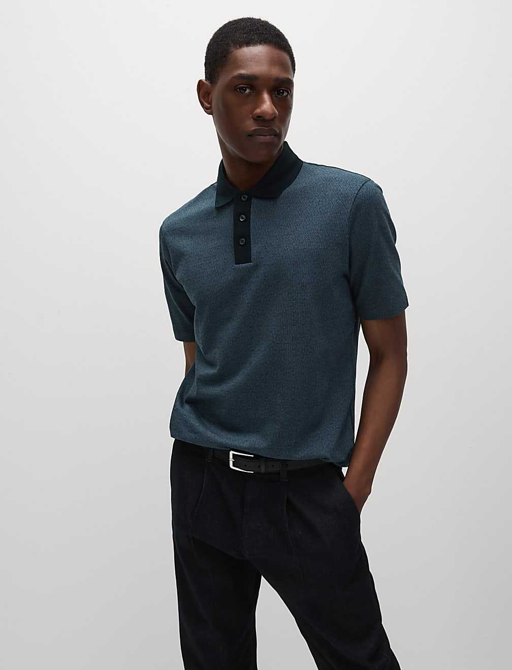 Pure Cotton Polo Shirt
