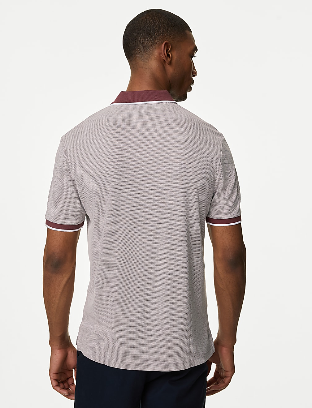 Modal Rich Revere Polo Shirt