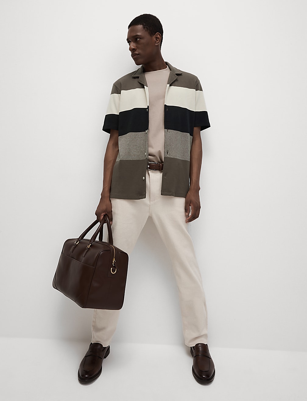 Pure Cotton Double Knit Polo Shirt