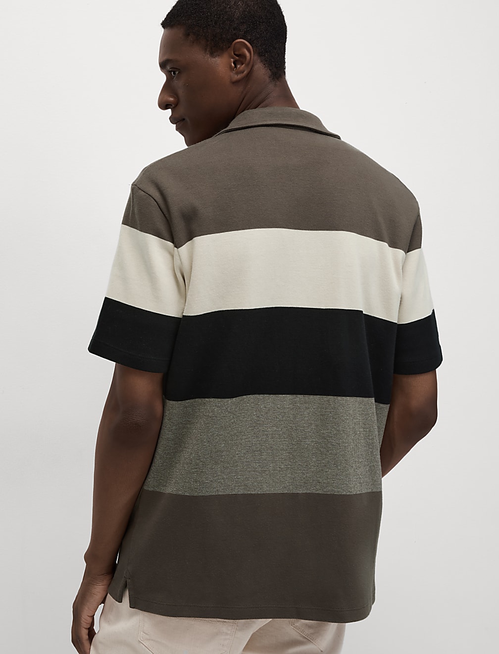 Pure Cotton Double Knit Polo Shirt