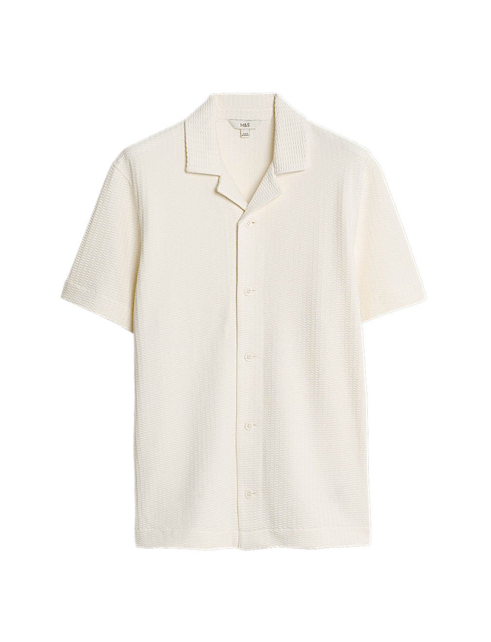 Cotton Rich Seersucker Polo Shirt