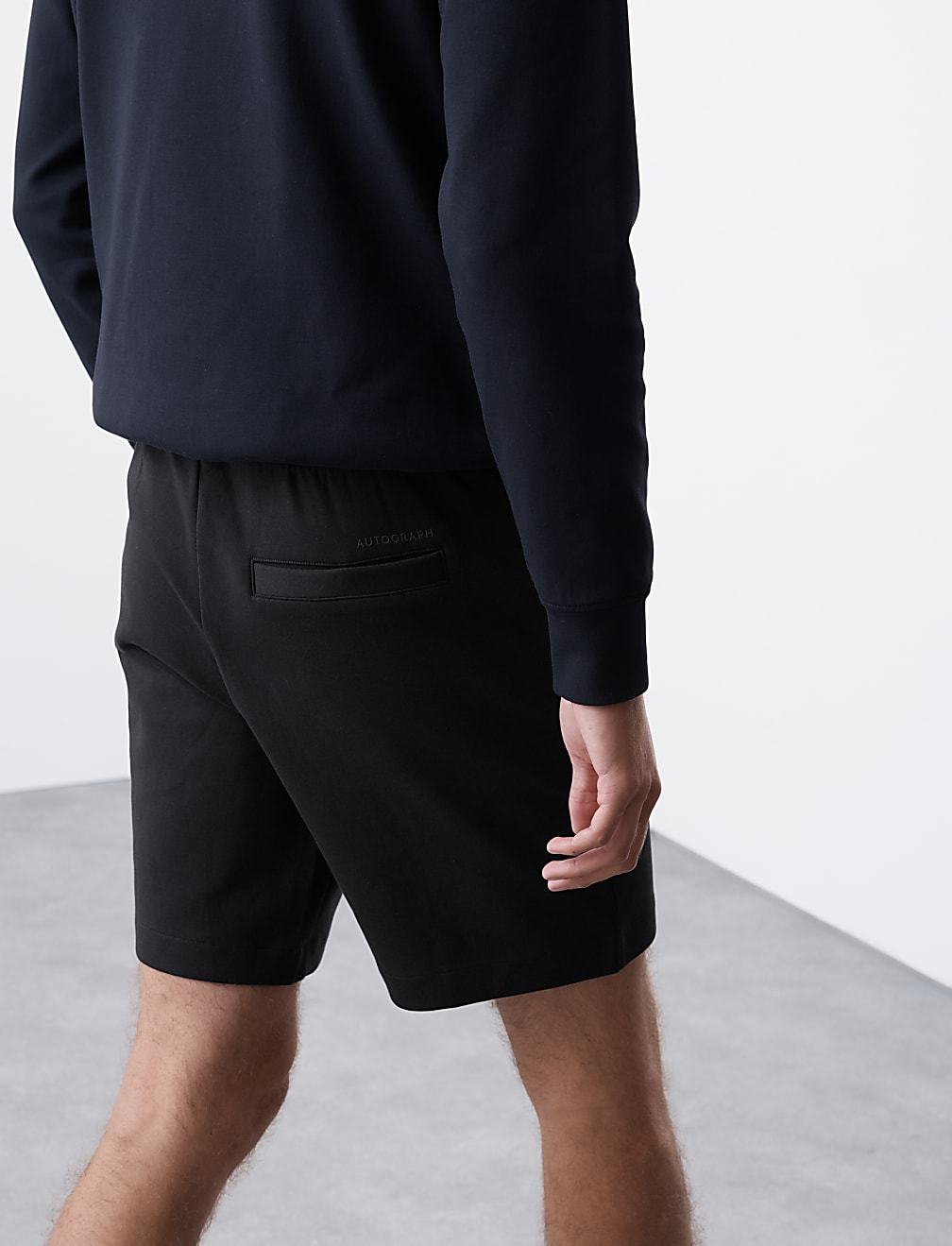 Regular Fit Elasticated Waist Shorts