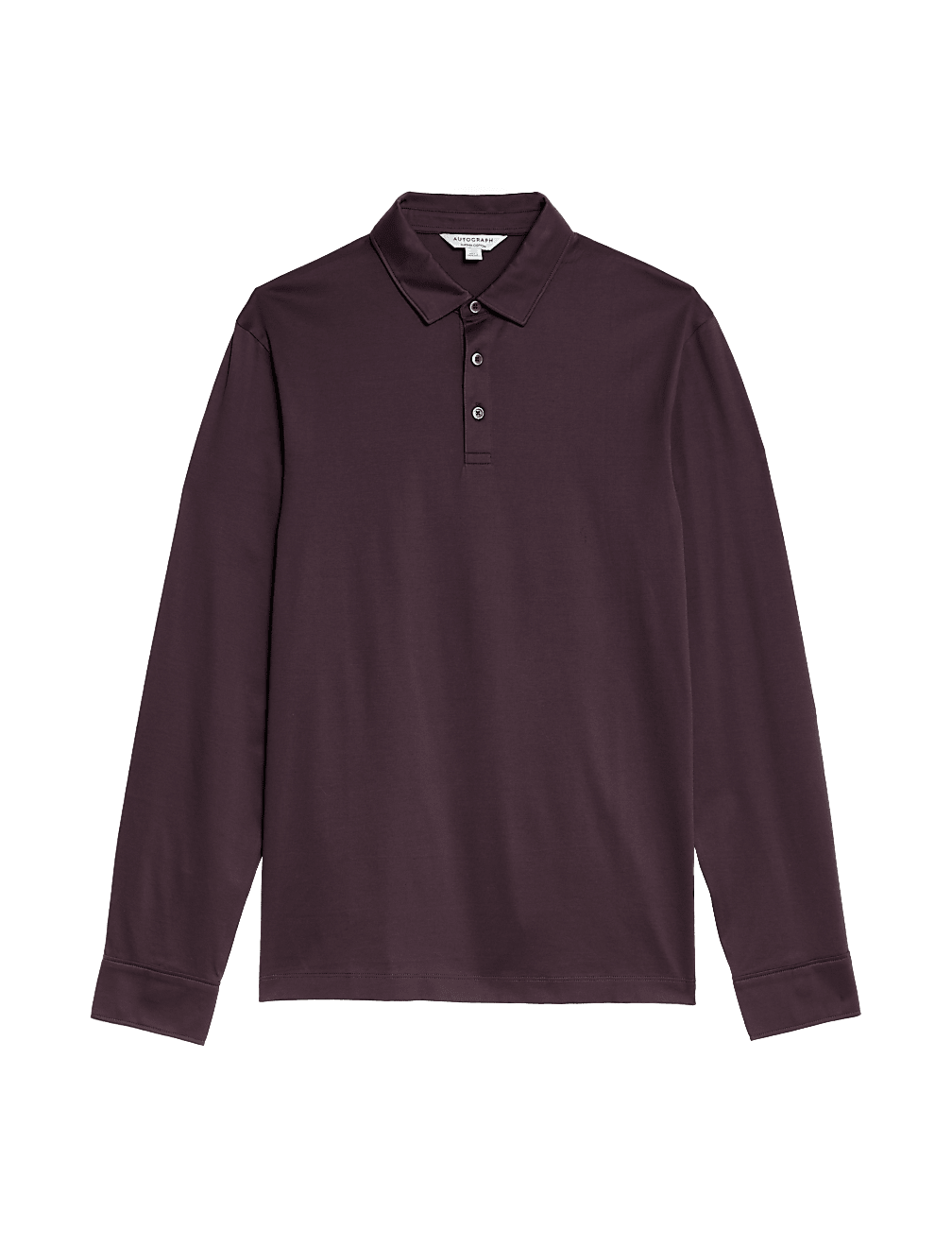 Pure Supima® Cotton Long Sleeve Polo Shirt