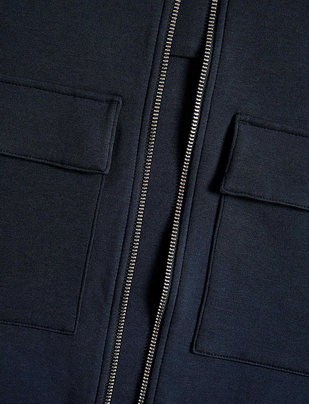 Cotton Rich Zip Jacket